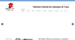 Desktop Screenshot of aphasie.fr